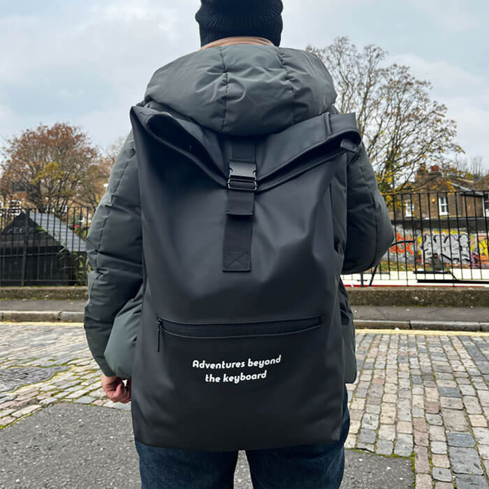 Προσωποποιημένο aδιάβροχο laptop backpack με ατάκα