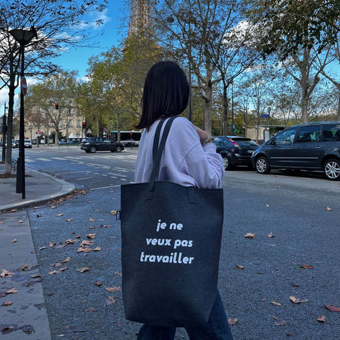 Προσωποποιημένη shopper bag με ατάκα
