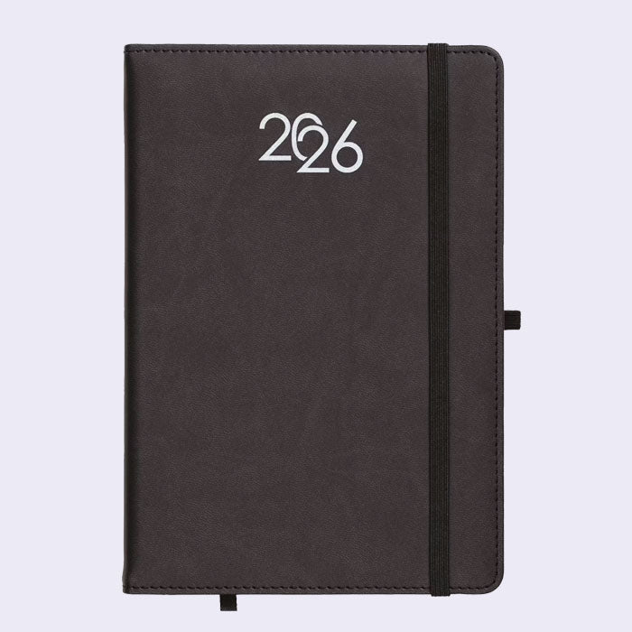 Ημερήσιο ημερολόγιο 2026 με λατινικούς χαρακτήρες με ατάκα ή όνομα