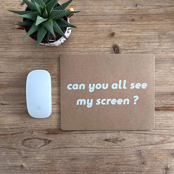 Οικολογικό mousepad από ανακυκλωμένο χαρτί με όνομα ή ατάκα