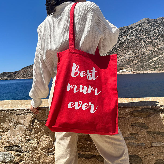 Προσωποποιημένη tote bag με ατάκα ή όνομα