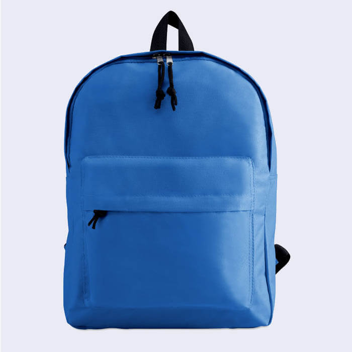 μπλε σχολική τσάντα δημοτικού με όνομα ή ατάκα