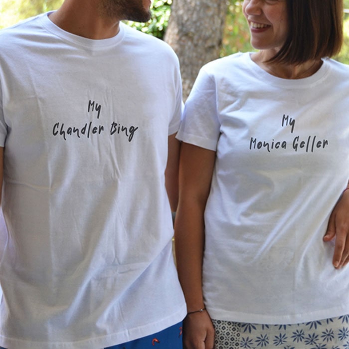 σετ 2 προσωποποιημένα unisex tshirt με ατάκα